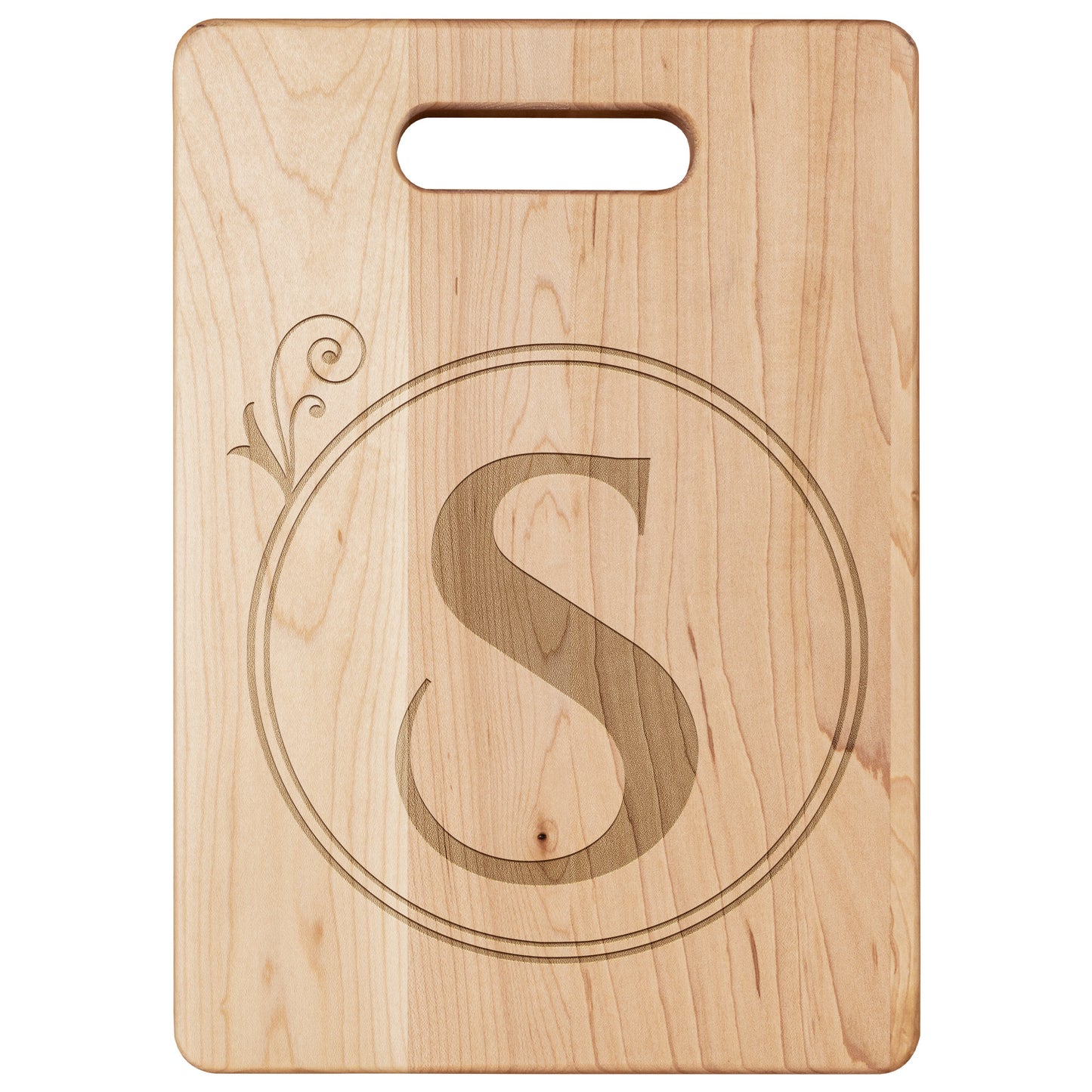 Monogrammed Maple Cutting Board (S)