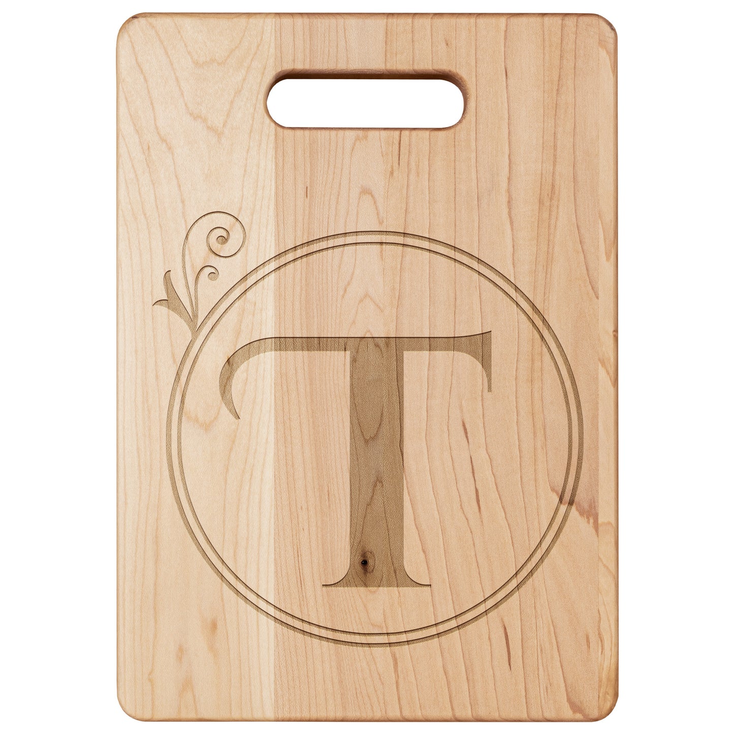 Monogrammed Maple Cutting Board (T)